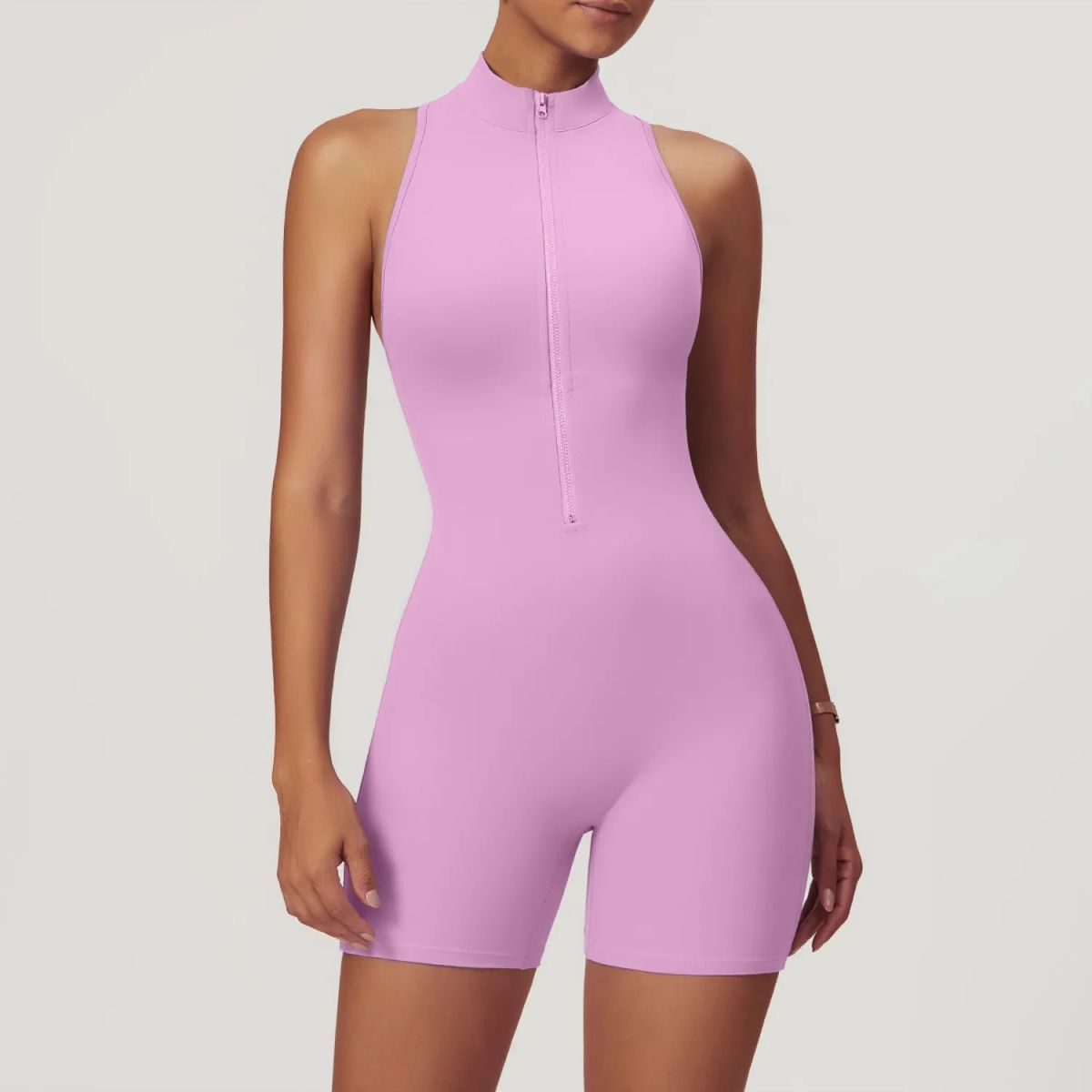 TIOZONEY - Enterito deportivo Mujer-Rosado