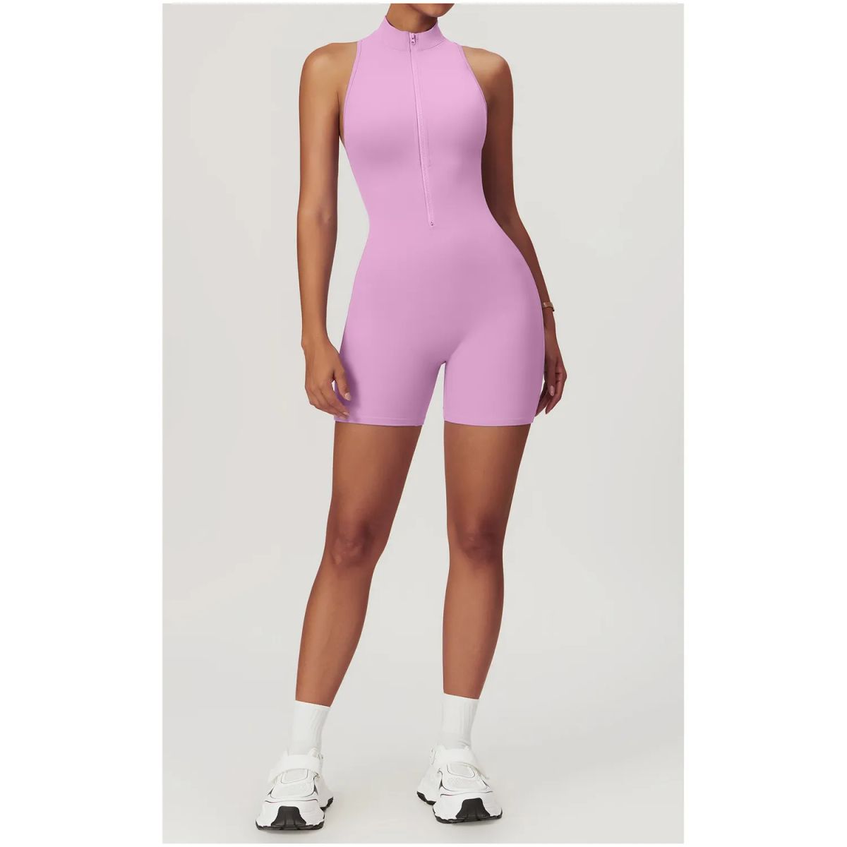 TIOZONEY - Enterito deportivo Mujer-Rosado