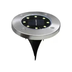 GENERICO - Lampara Solar Led Jardin Exterior Estaca Automatica Ip65 4u