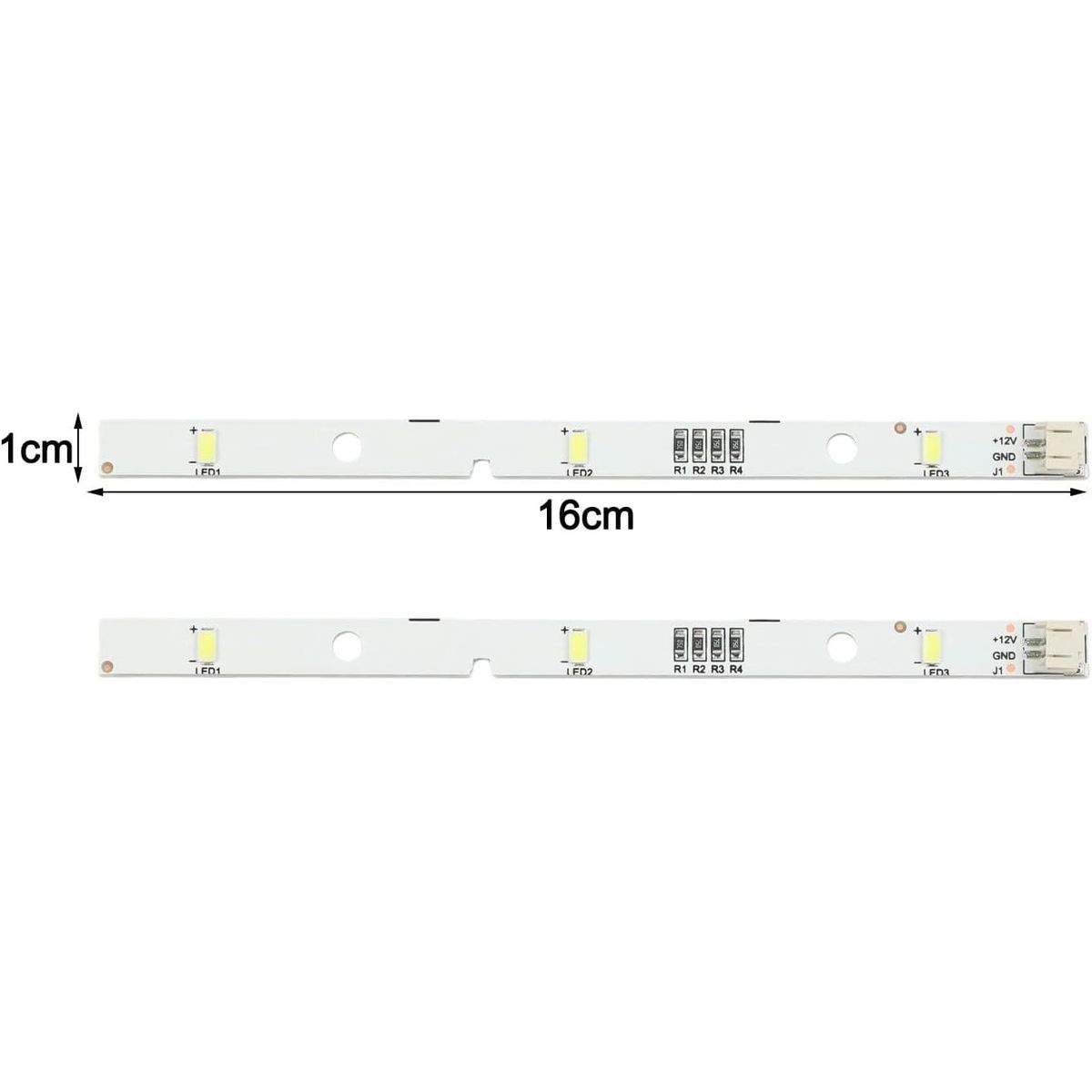 2 Lámparas Led Para Refrigerador Pcb Bcd-630wt Dc12v 1.25w, marca KUANGYE - Foto 2