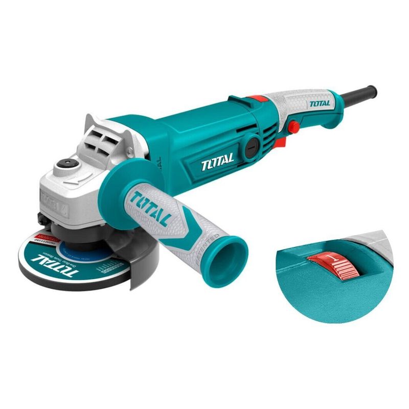 TOTAL TOOLS - Esmeril Angural Vel. Variable 1010W  4 1/2 (125Mm)