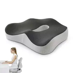 ATURE - Cojín Asiento De Coche Oficina Ergonómico Coxis Ortopédico