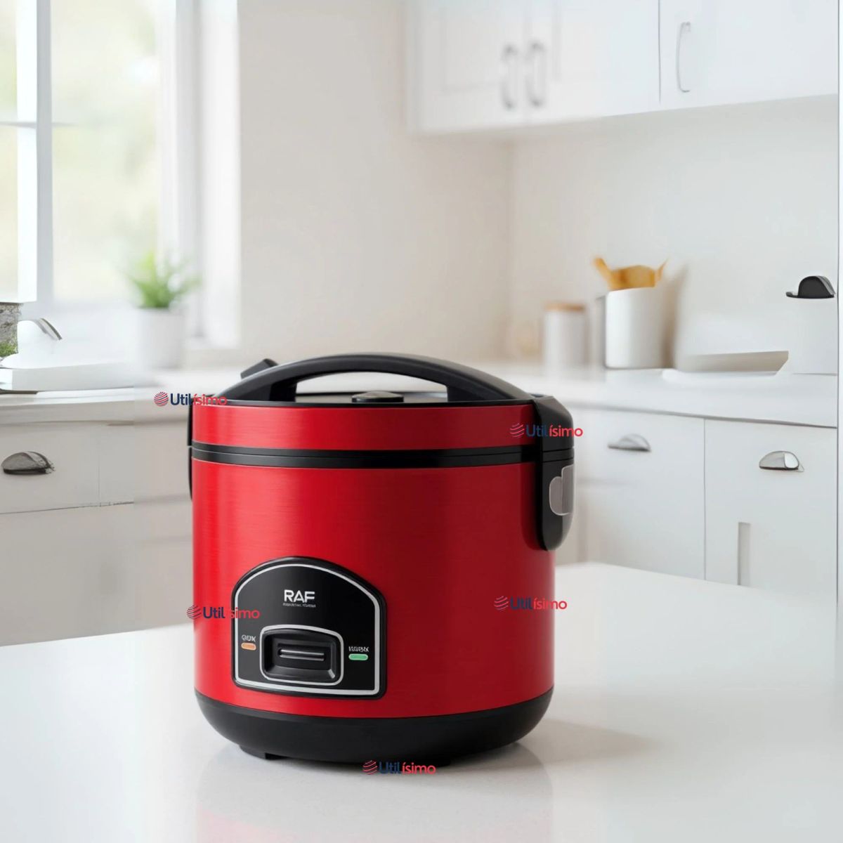 RAF - Olla Arrocera Multifuncional Eléctrica 5 Litros 900W de Potencia