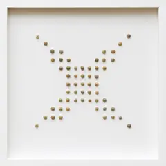 GENERICO - Cuadros Decorativos "Esencia Marina" – Artesanía en Conchas Naturales (30X30) 4