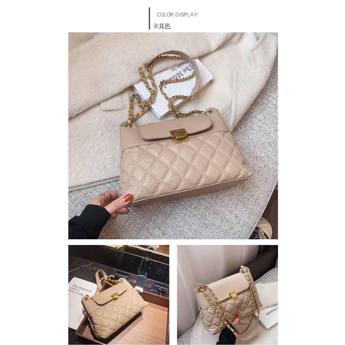 TIOZONEY - Banano Mujer Casual Bags
