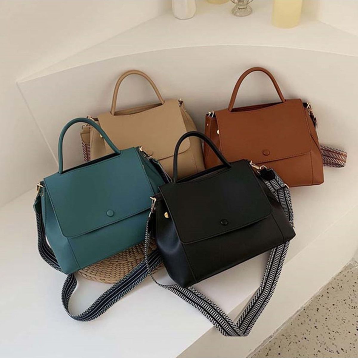 TIOZONEY - Banano Mujer Casual Bags