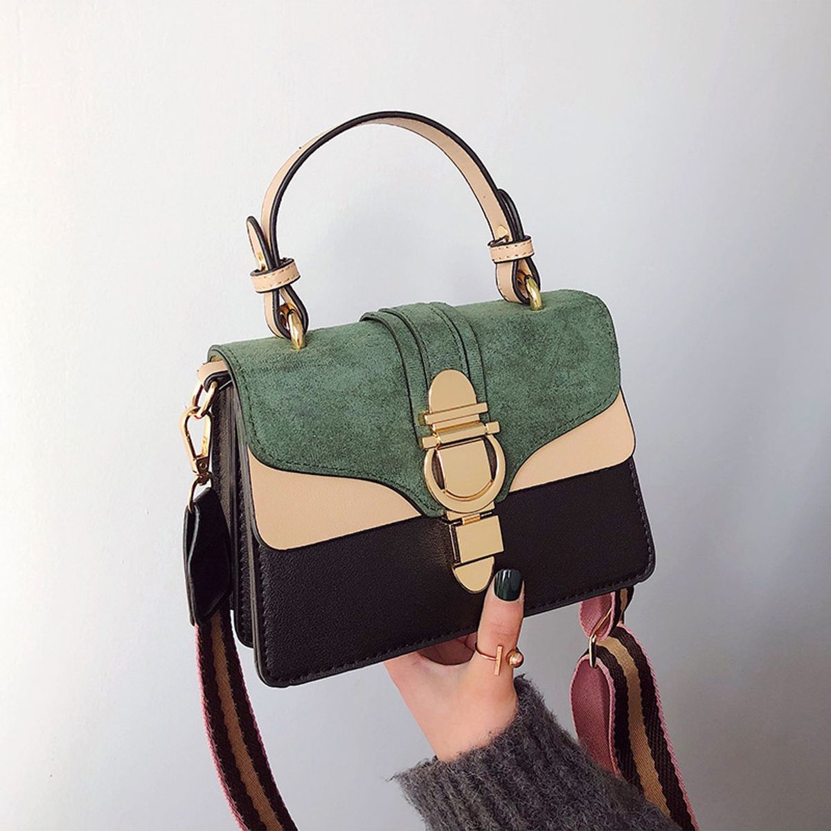 TIOZONEY - Banano Mujer Casual Bags