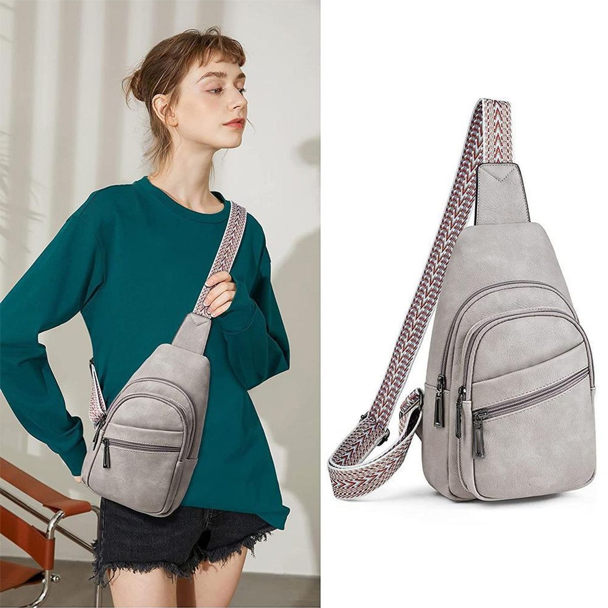 TIOZONEY - Banano Mujer Casual Bags