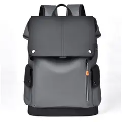 TIOZONEY - Mochila de PU para laptop de 156 pulgadas