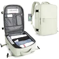 TIOZONEY - Mochila de viaje para mujeres hombros