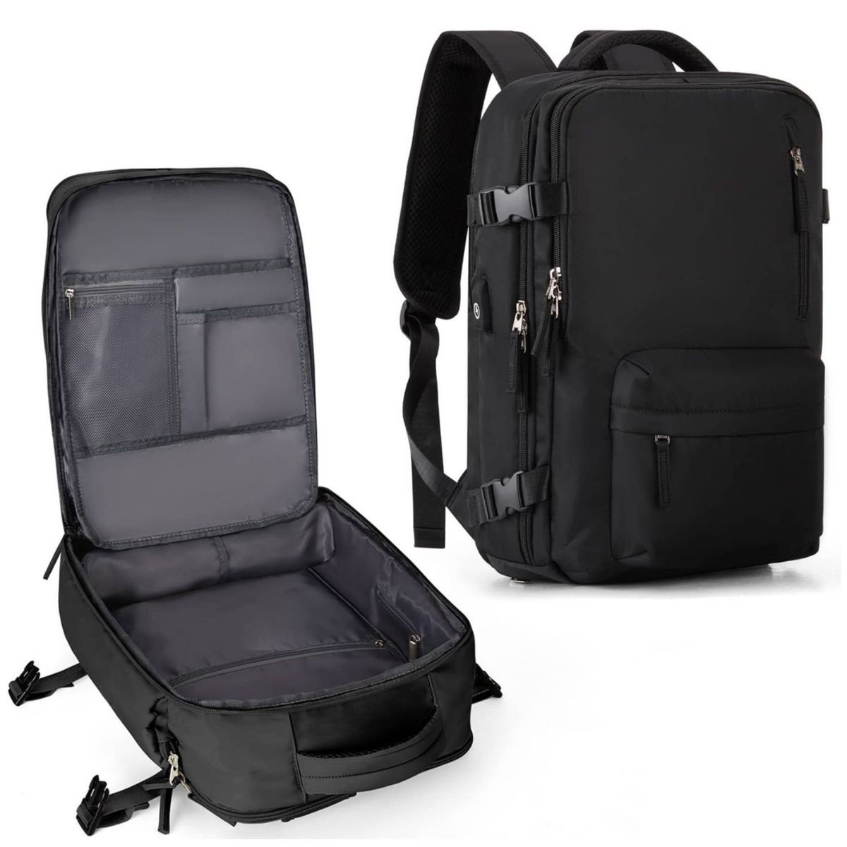 TIOZONEY - Mochila de viaje para mujeres hombros