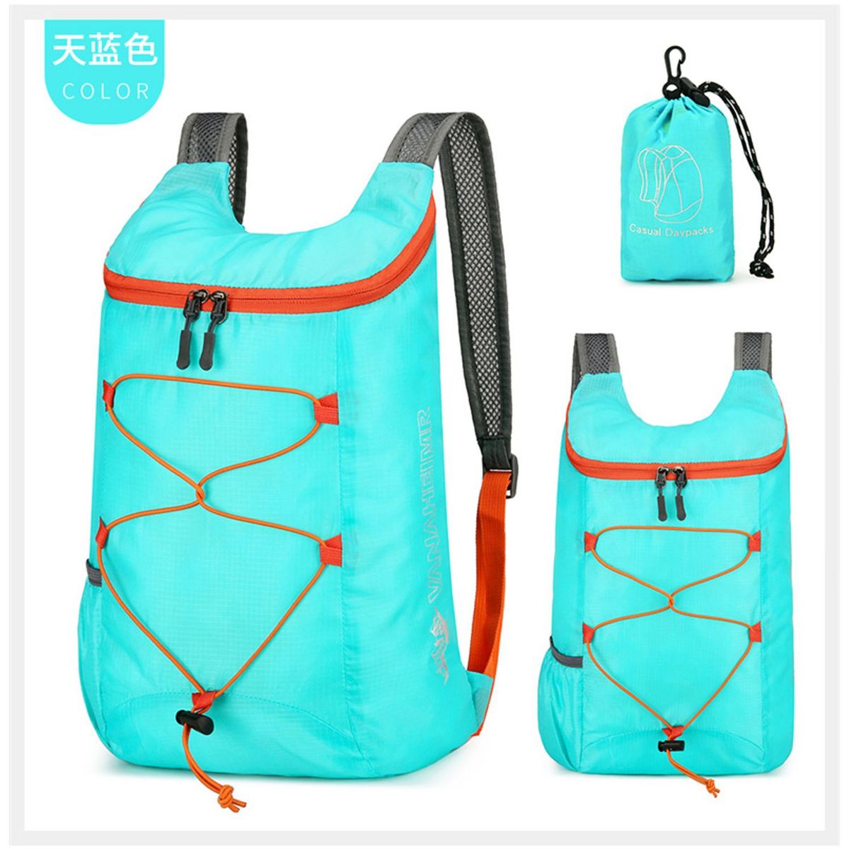TIOZONEY - Mochila Impermeable Para Camping Trekking Y Viajes