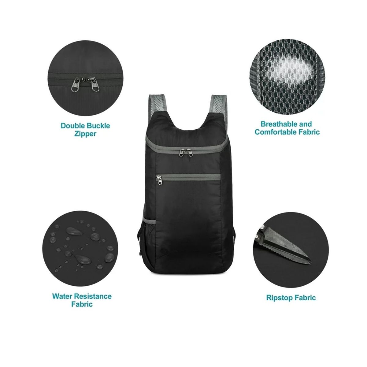TIOZONEY - Mochila Impermeable Para Camping Trekking Y Viajes