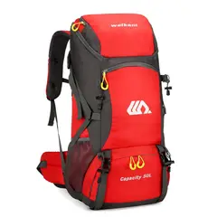 TIOZONEY - Mochila Impermeable 50L Para Camping Trekking Y Viajes