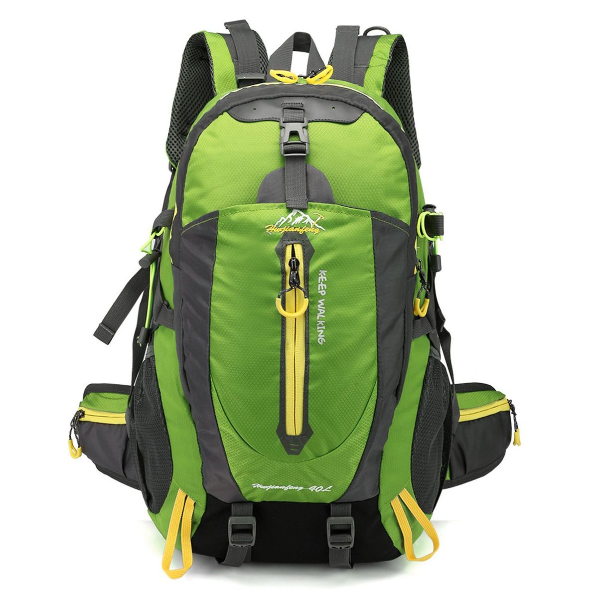 TIOZONEY - Mochila Impermeable 40L Para Camping Trekking Y Viajes