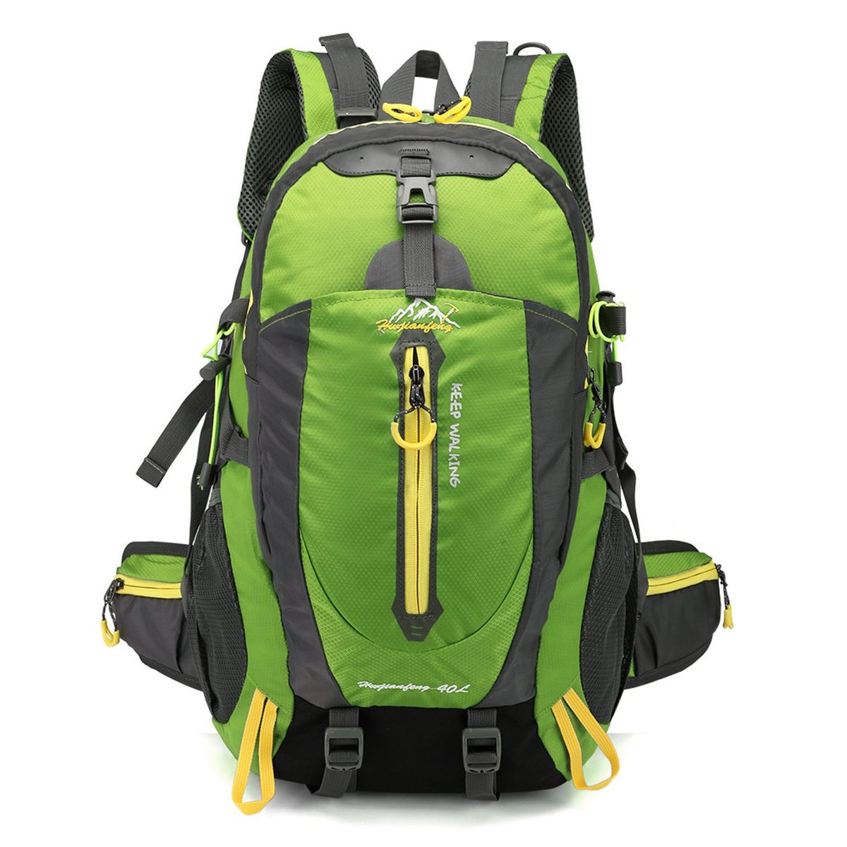 TIOZONEY - Mochila Impermeable 40L Para Camping Trekking Y Viajes