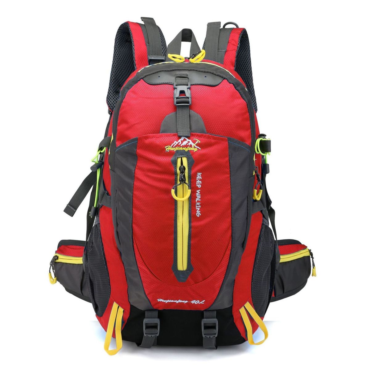 TIOZONEY - Mochila Impermeable 40L Para Camping Trekking Y Viajes