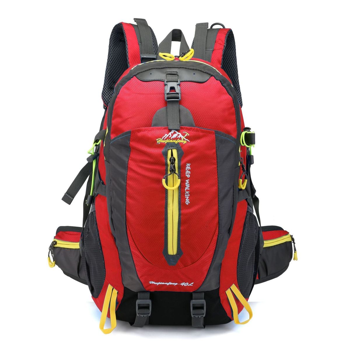 TIOZONEY - Mochila Impermeable 40L Para Camping Trekking Y Viajes