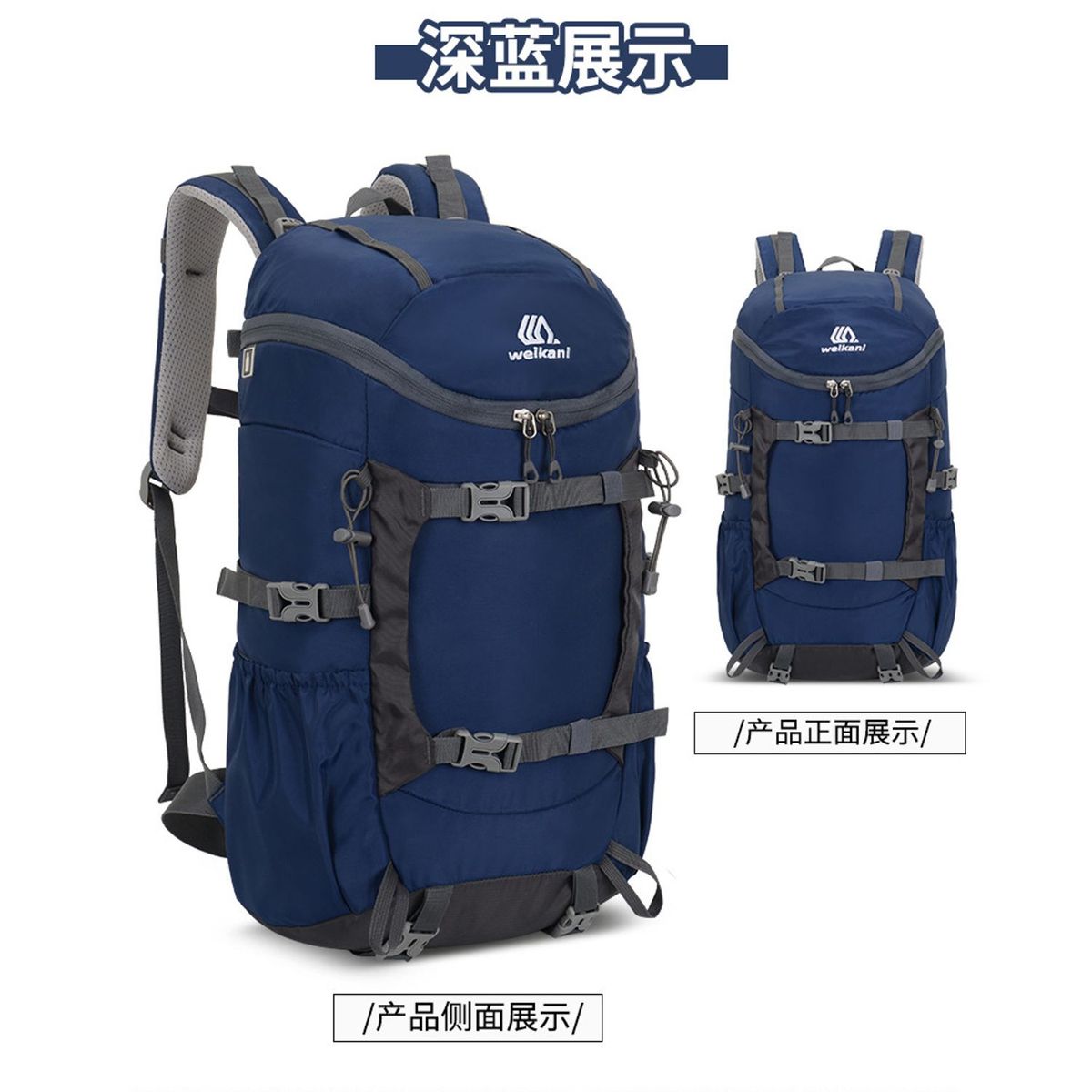 TIOZONEY - Mochila Impermeable 30L Para Camping Trekking Y Viajes