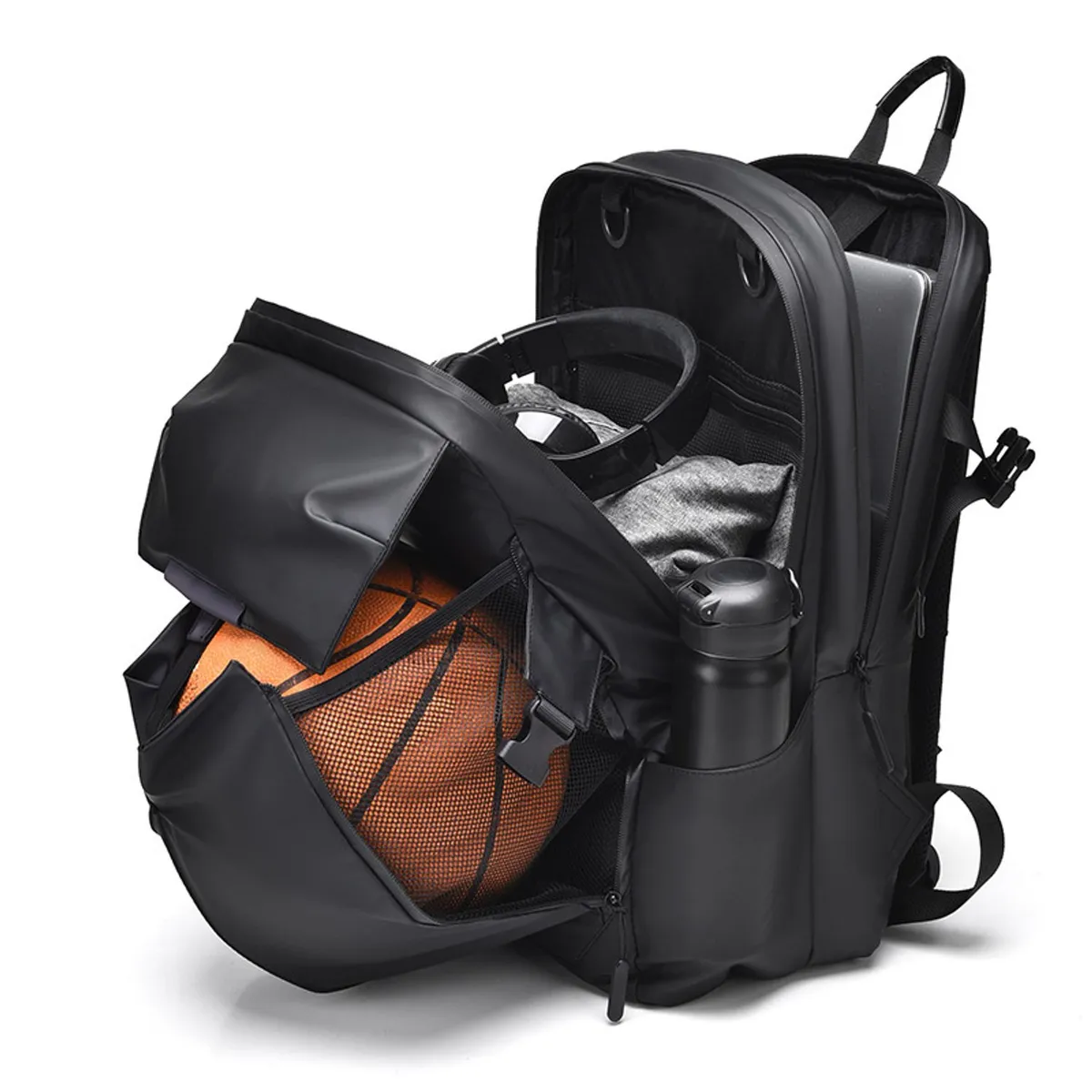 TIOZONEY - Mochila con separación secomojado