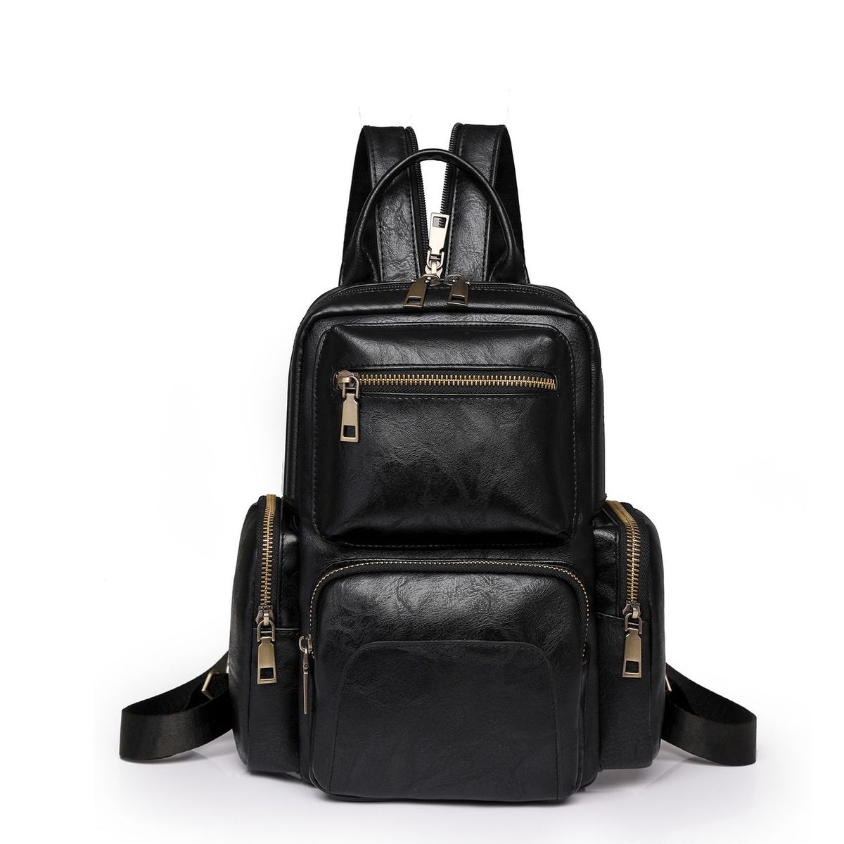 TIOZONEY - Mochila Cartera Urban Chic PU PU Mujer a la Moda Multiuso