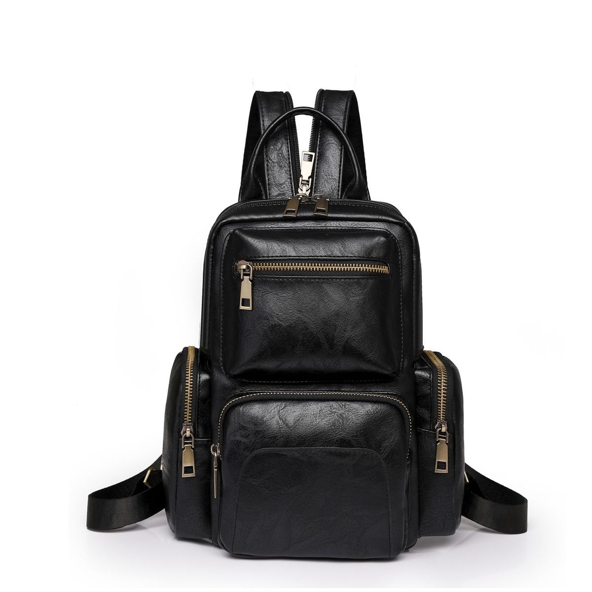 TIOZONEY - Mochila Cartera Urban Chic PU PU Mujer a la Moda Multiuso