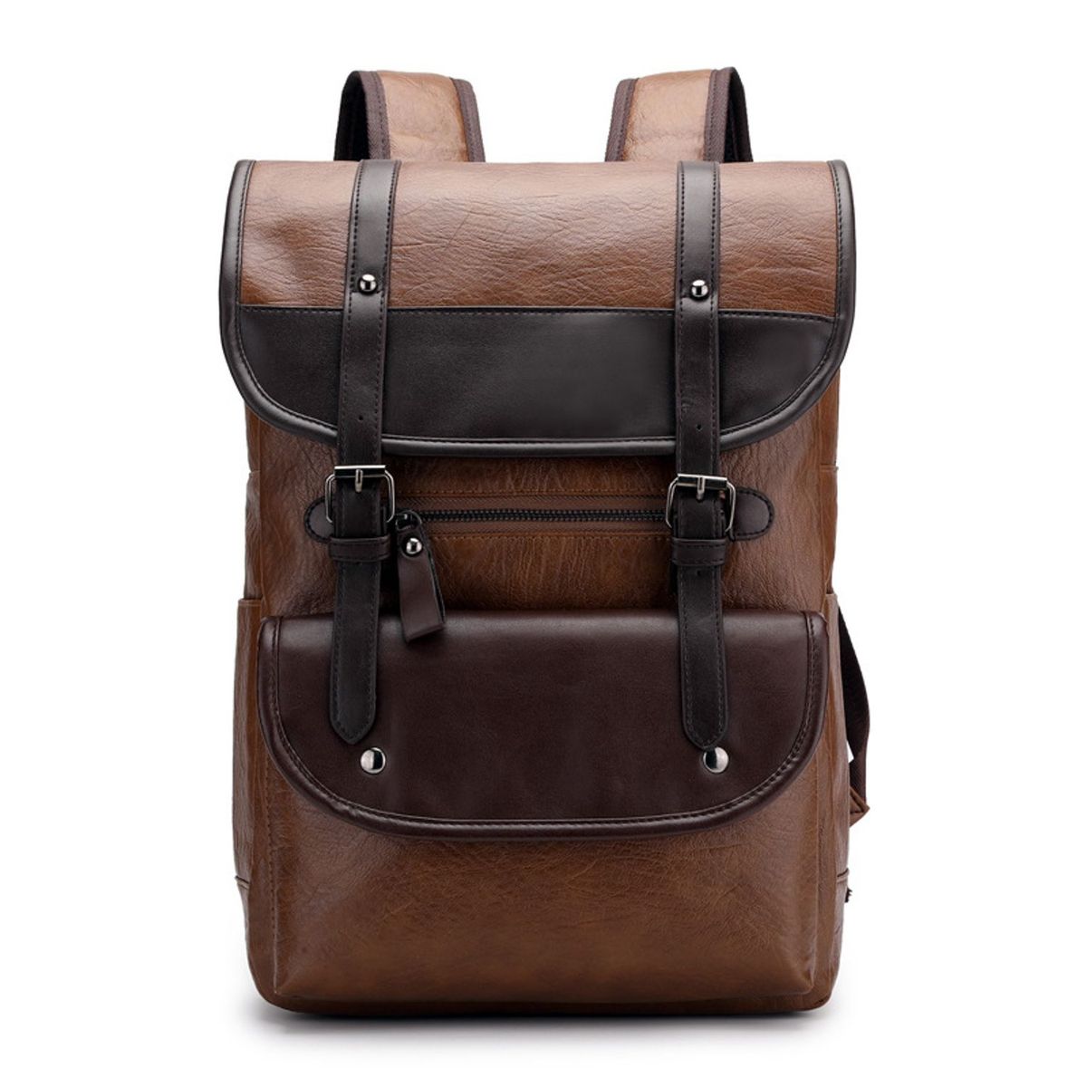 TIOZONEY - Mochila Cartera Urban Chic PU PU Mujer a la Moda Multiuso