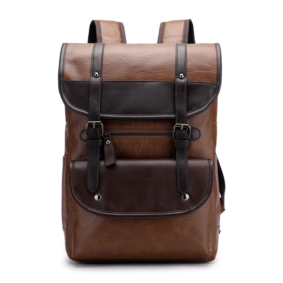 TIOZONEY - Mochila Cartera Urban Chic PU PU Mujer a la Moda Multiuso