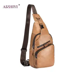 TIOZONEY - Bolso de PU para hombre