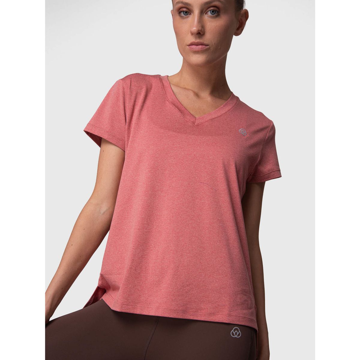 BSOUL - Polera Mujer V Neck Aloe Rosado BSOUL