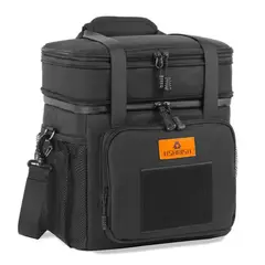 TIOZONEY - Bolsa Del Almuerzo bicapa negro