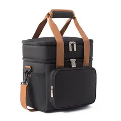 TIOZONEY - Bolsa Del Almuerzo bicapa negro