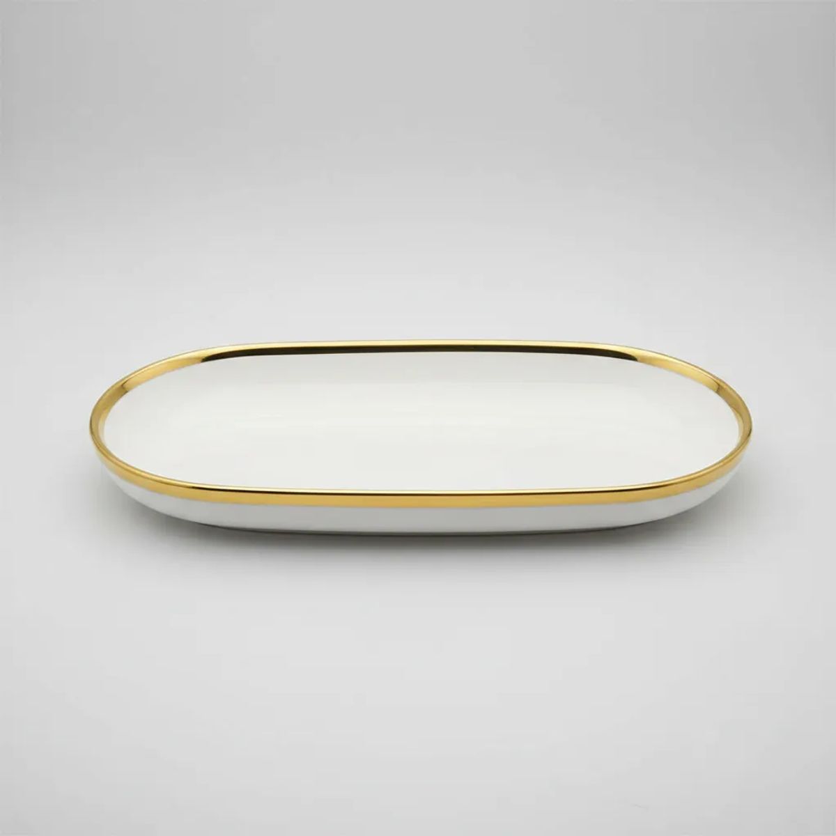 GENERICO - Bandeja De Ceramica Ovalada Loza Premium 30cm