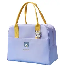 TIOZONEY - Bolsa térmica de lonchera - Morado