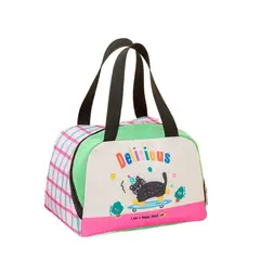 TIOZONEY - Bolsa térmica de lonchera - Verde