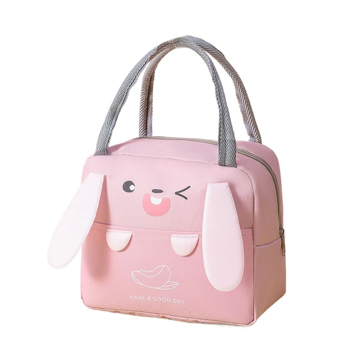 TIOZONEY - Bolsa térmica de lonchera - Rosado