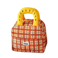 TIOZONEY - Bolsa térmica de lonchera - Rojo