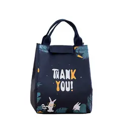 TIOZONEY - Bolsa térmica de lonchera - Azul