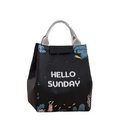 TIOZONEY - Bolsa térmica de lonchera - Azul