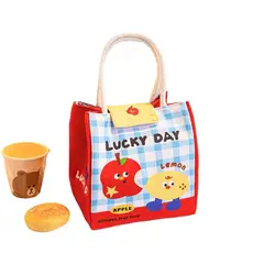 TIOZONEY - Bolsa térmica de lonchera - Rojo