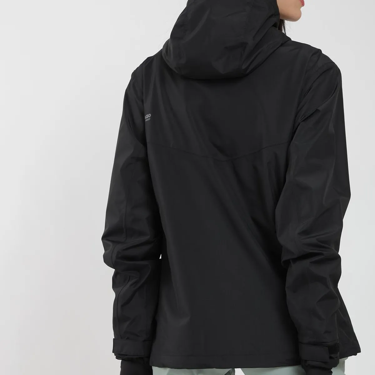 KAYA UNITE - Chaqueta Cortaviento Nortazo Mujer Negro
