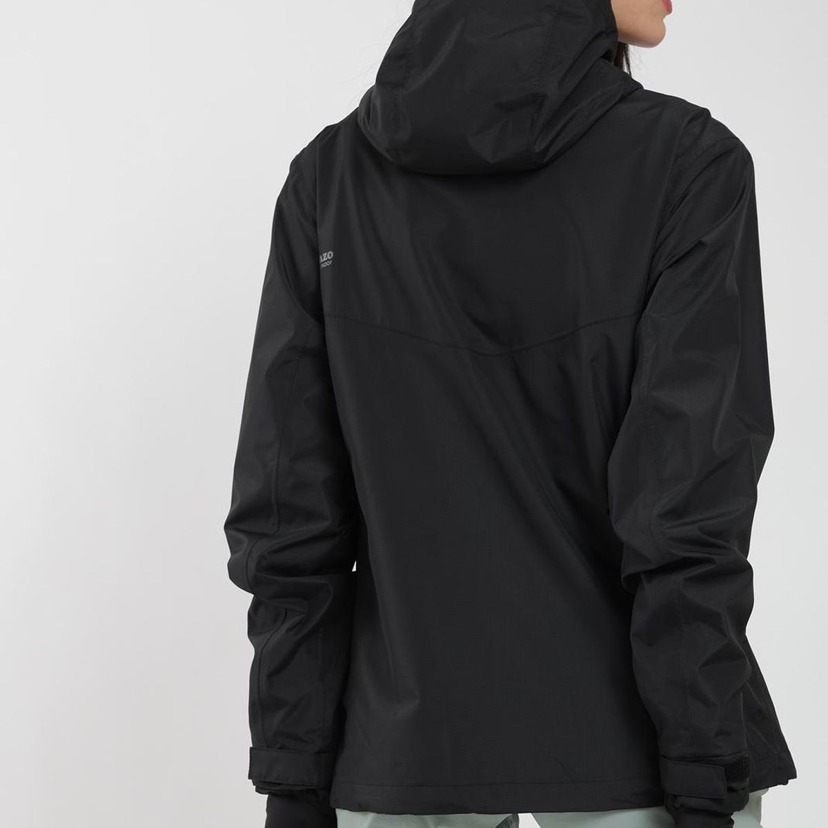 KAYA UNITE - Chaqueta Cortaviento Nortazo Mujer Negro