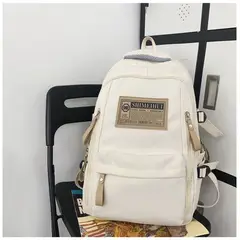 TIOZONEY - Mochila de gran capacidad-Blanco