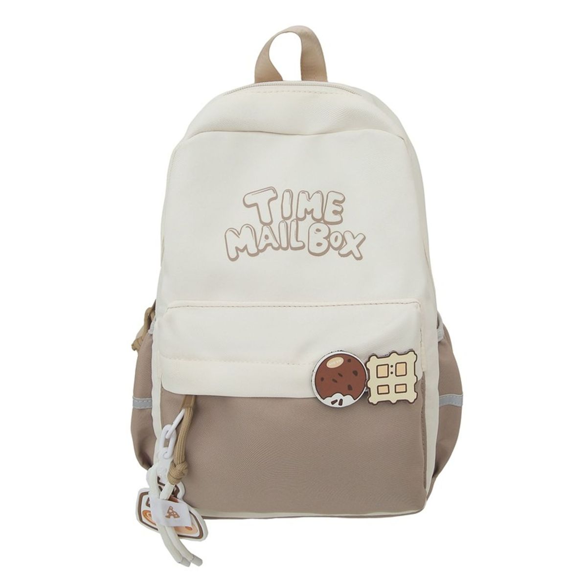 TIOZONEY - Mochila para estudiantes-Marrón