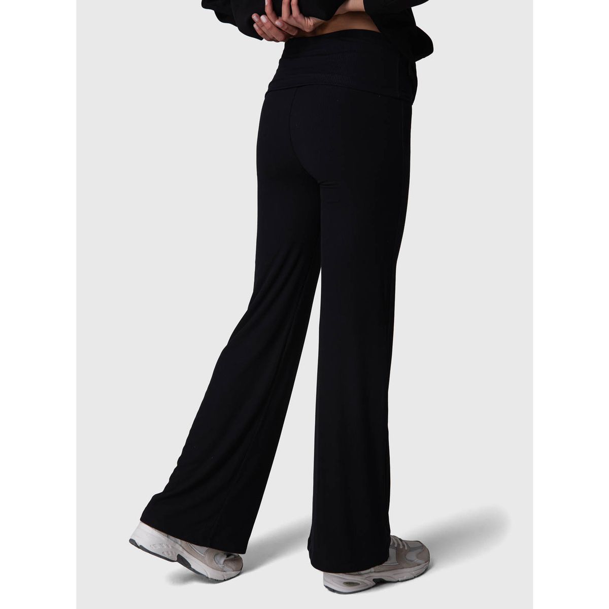 BSOUL - Pantalón Modal Rib Negro BSOUL