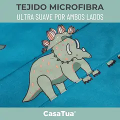 CASATUA - Sabanas 1,5 Plaza Niña Estampada + Funda Almohada Unicornio