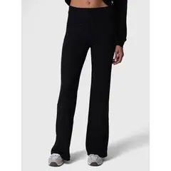 BSOUL - Pantalón Modal Rib Negro