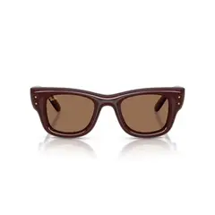 RAY BAN - Lentes de Sol Wayfarer Puffer Marrón Ray-Ban