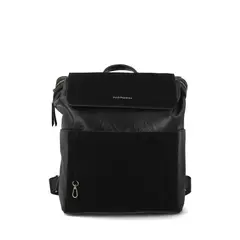 HUSH PUPPIES - Mochila Ecocuero Mujer Lia Back Negro