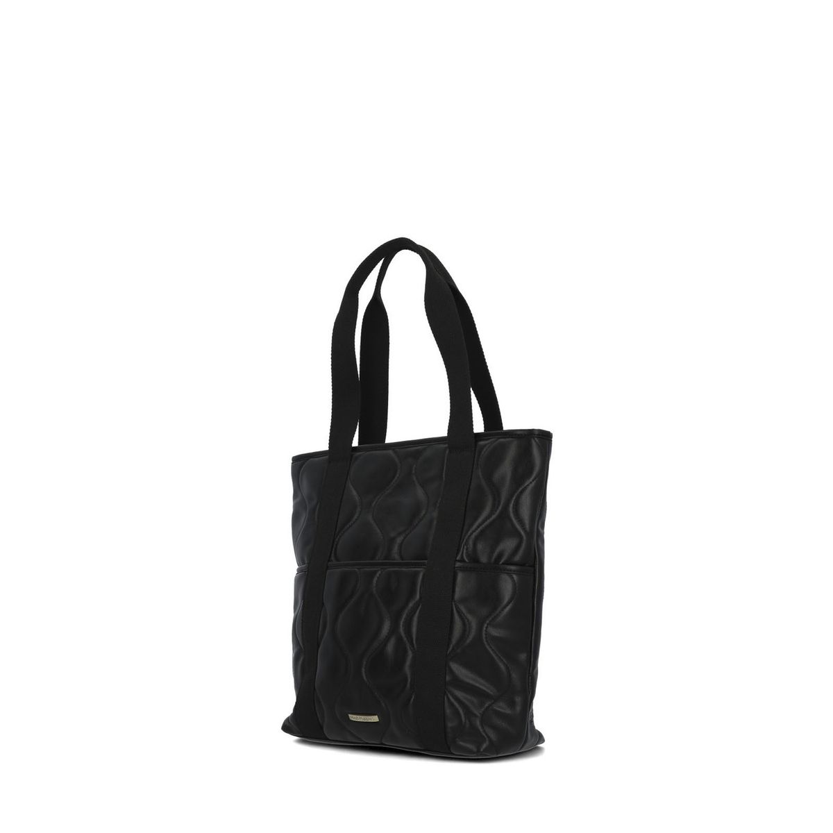 HUSH PUPPIES - Cartera Mujer Quilted Tote Negro HUSH PUPPIES